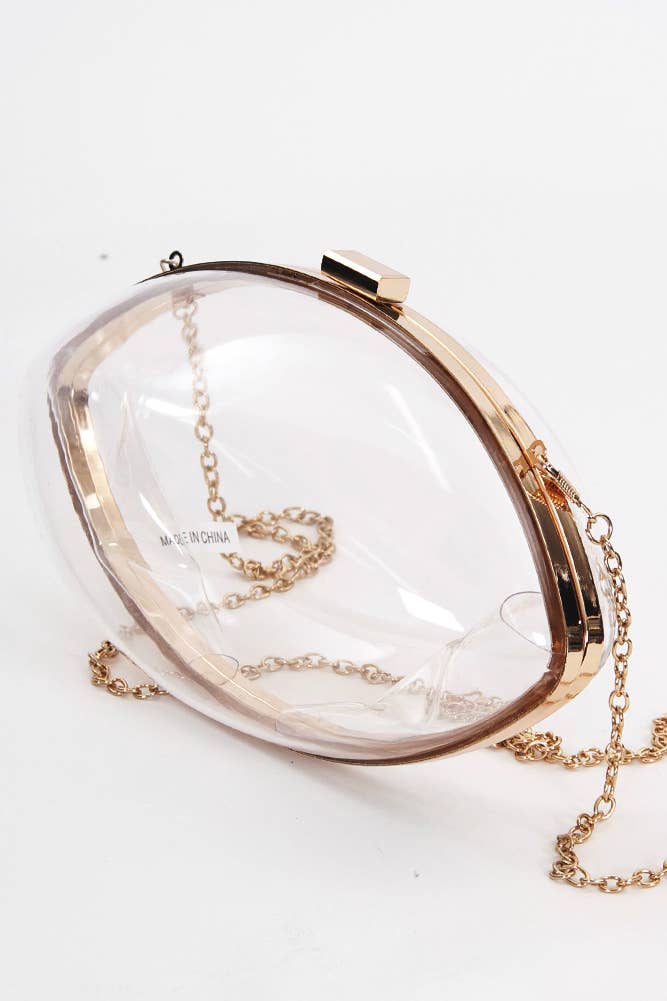 Clear Acrylic Football Stadium Bag
