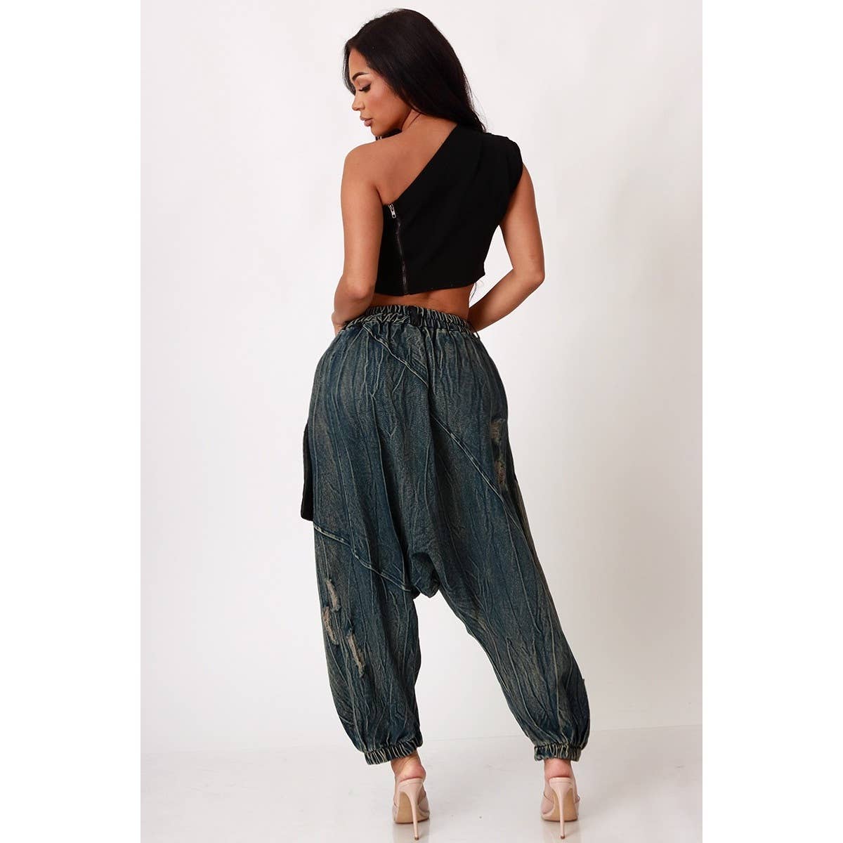 DENIM DRIFTER HAREM PANTS