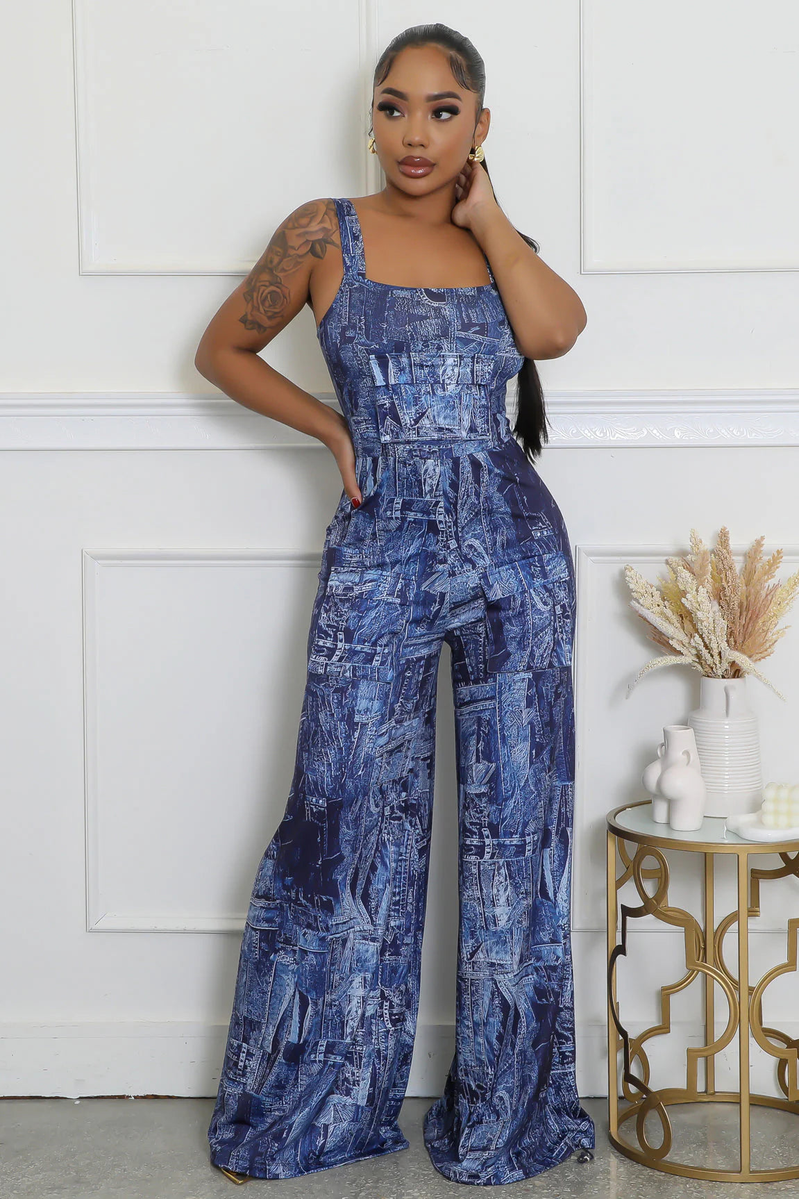 Cobalt Dreams Jumpsuit