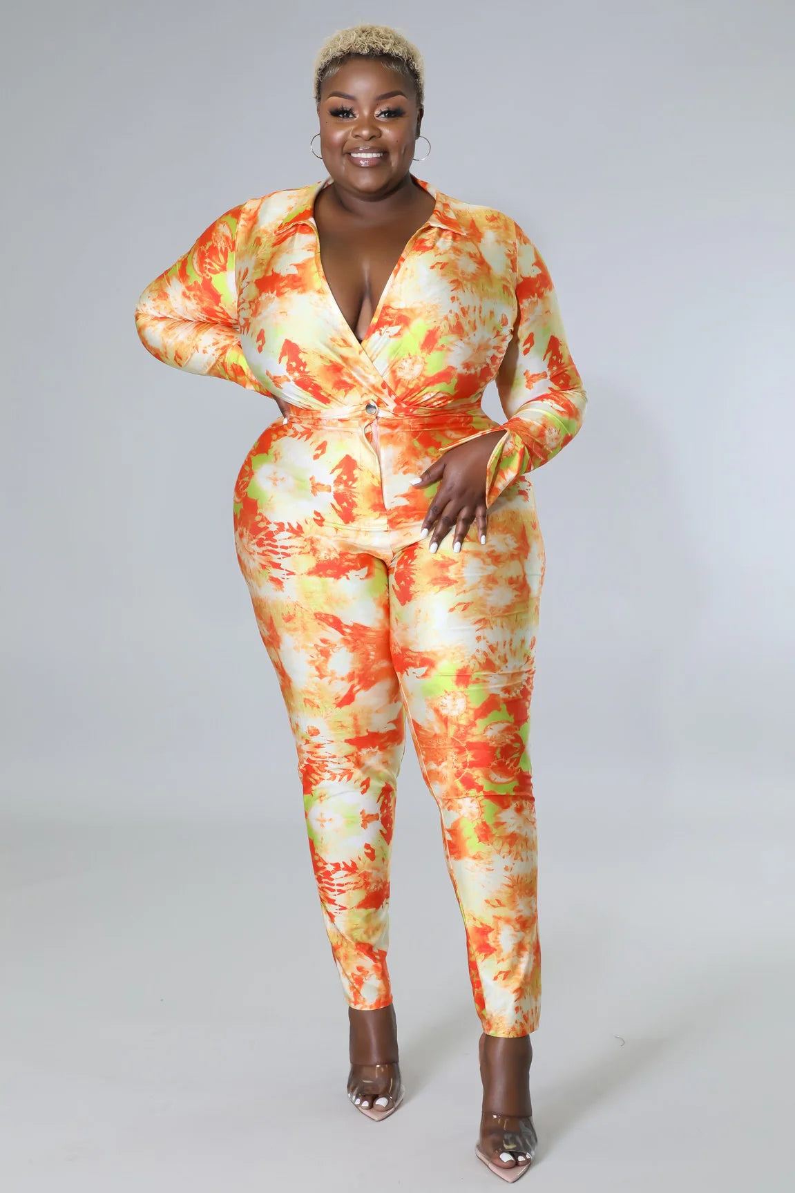 Orange Delight Legging Set