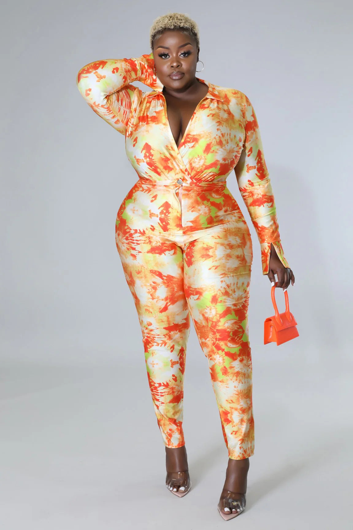 Orange Delight Legging Set