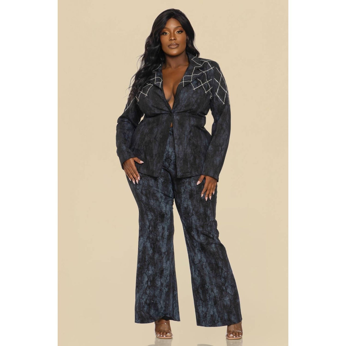 Denim and Bling Suit
