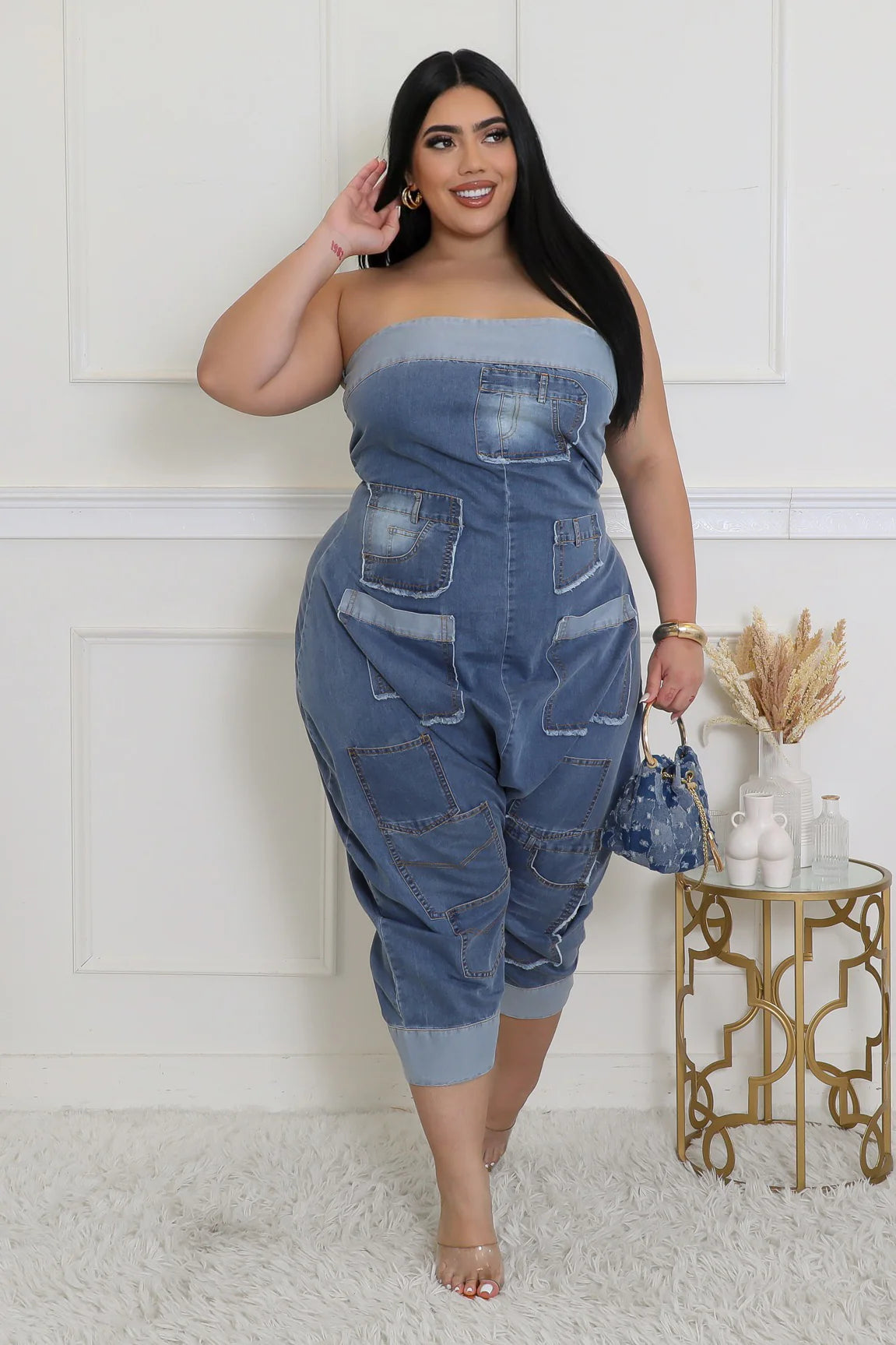 Crazy, Sexy, Cool Jumpsuit-CURVY