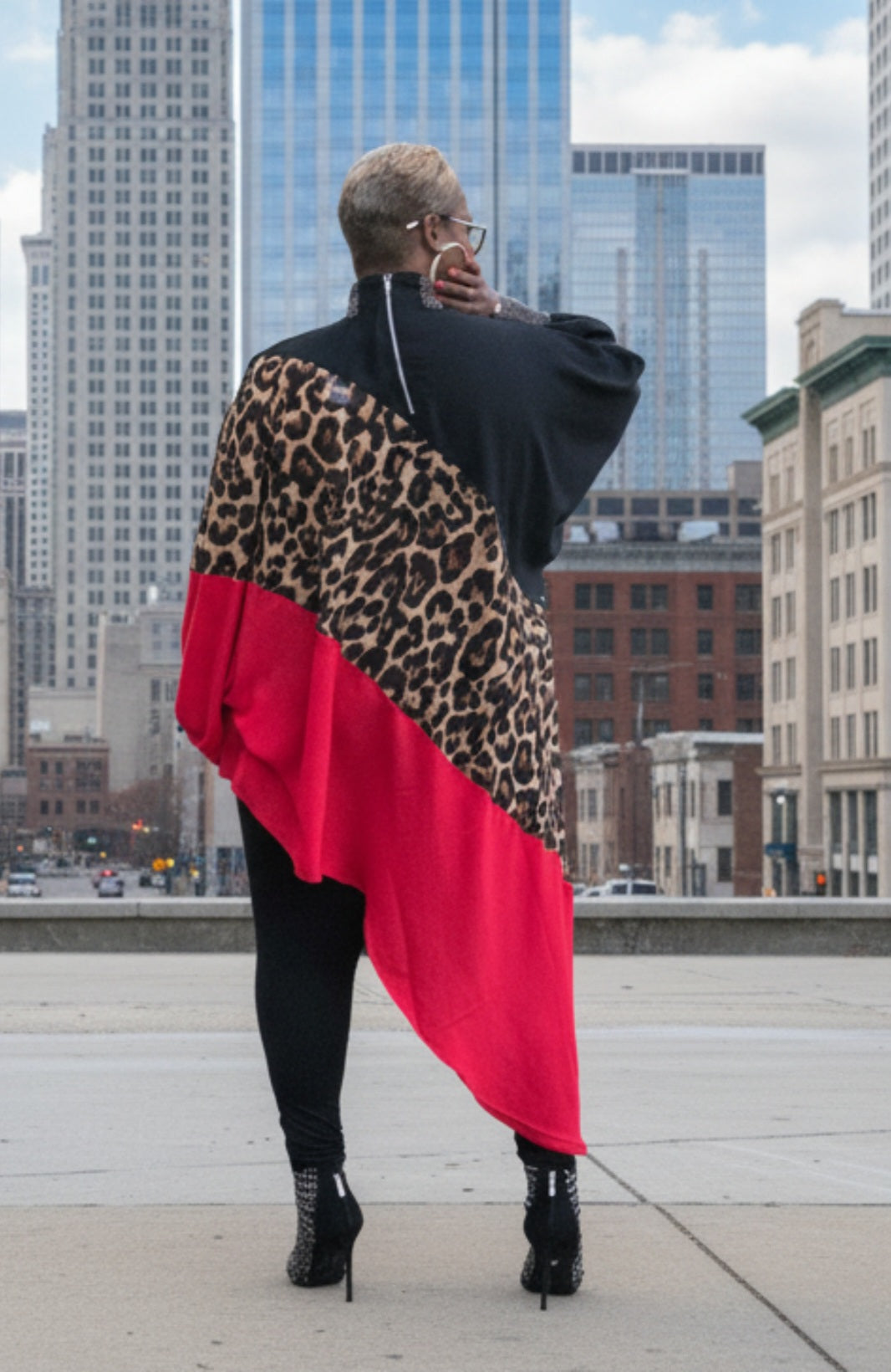 WILD TEMPTATION CHIFFON TUNIC