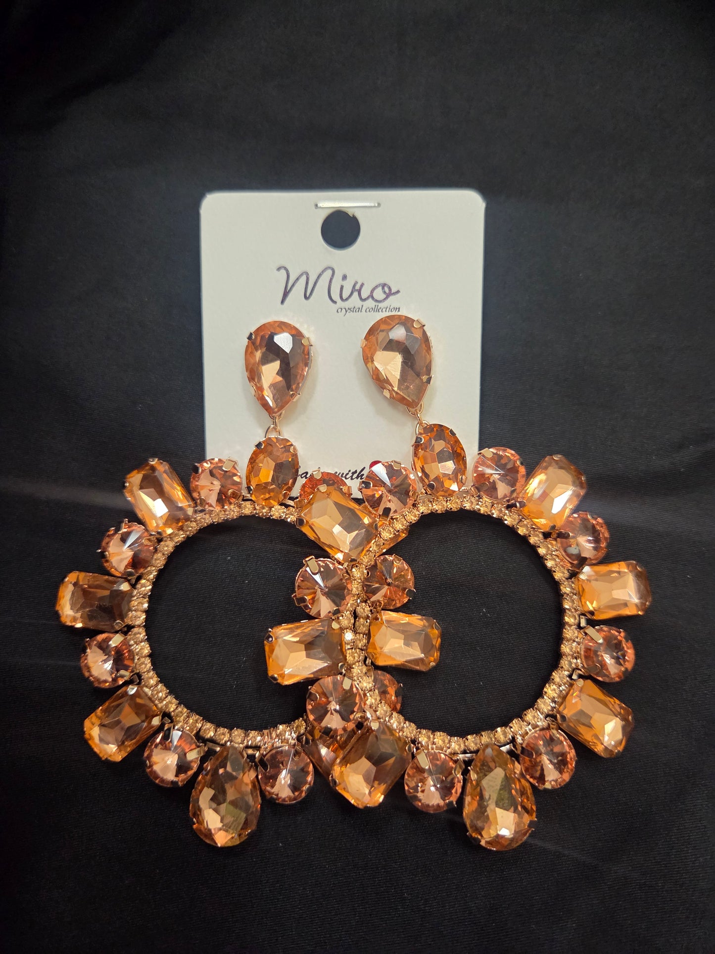 Crystal Statement Piece Earrings