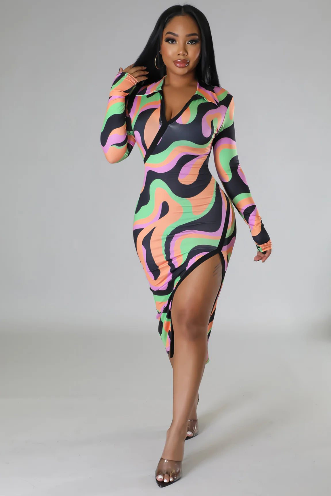 Waves In Motion Dress