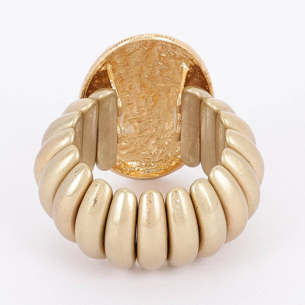 Alloy Casting Stretch Bracelet