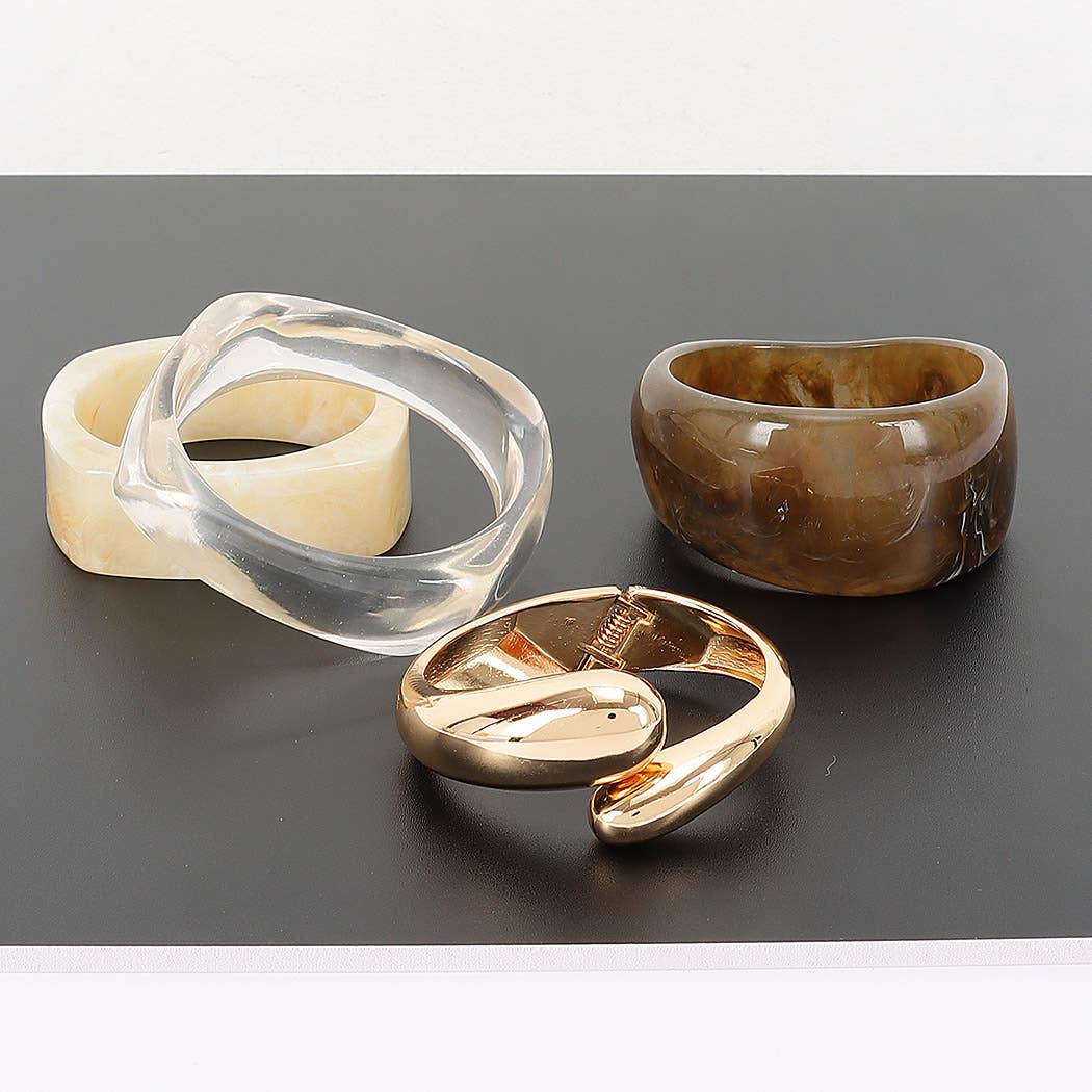 Multi Mixed - Material Bracelet