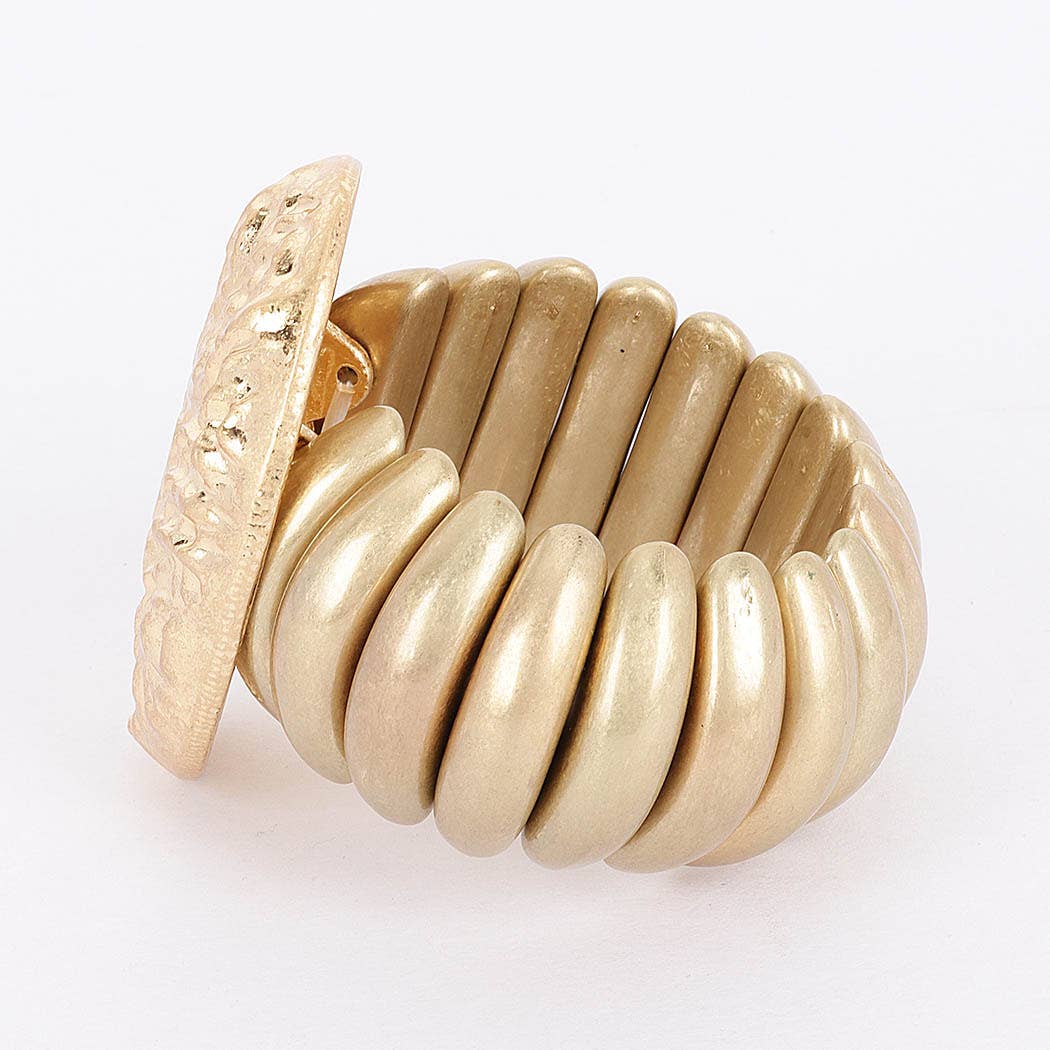 Alloy Casting Stretch Bracelet