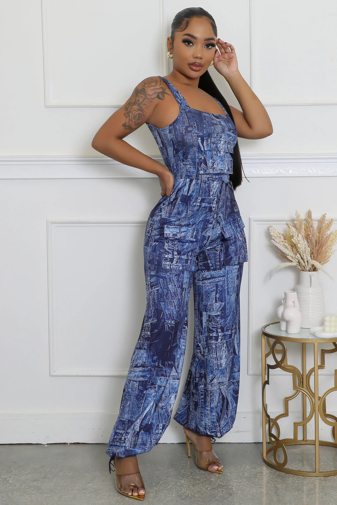 Cobalt Dreams Jumpsuit