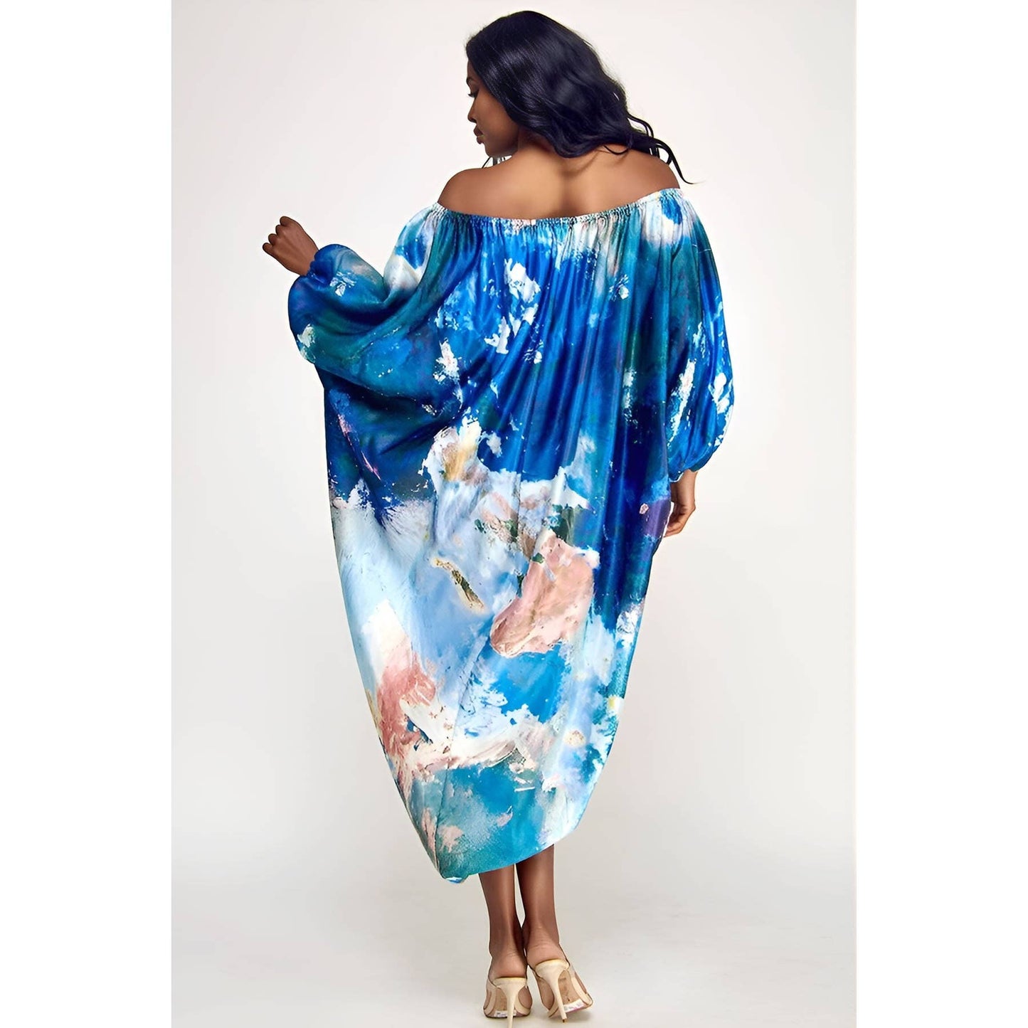Plus Cascade Afternoon Satin Top