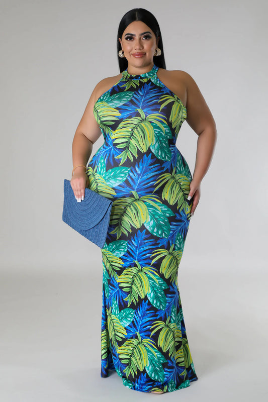 Blue Paradise Dress