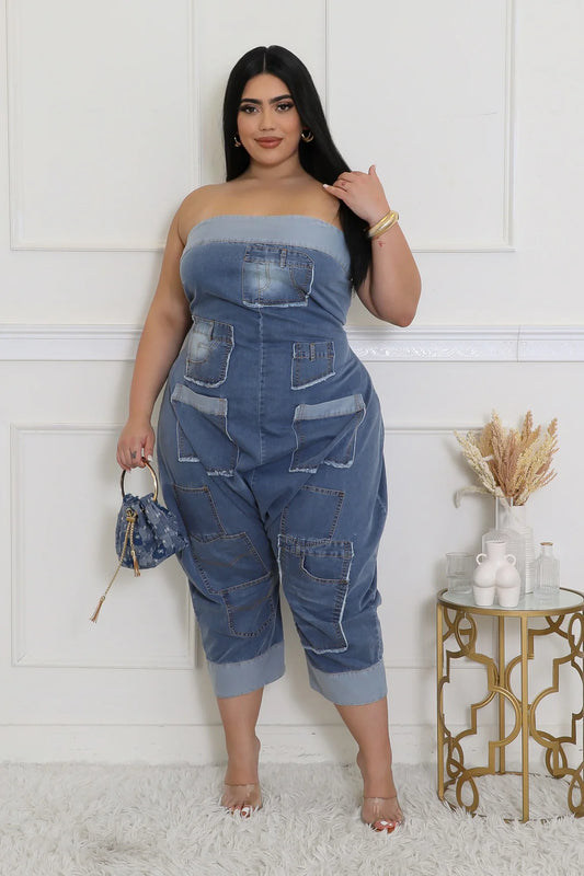 Crazy, Sexy, Cool Jumpsuit-CURVY