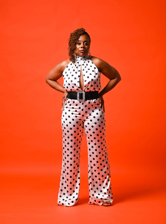 Polka Dot Vibes Jumpsuit