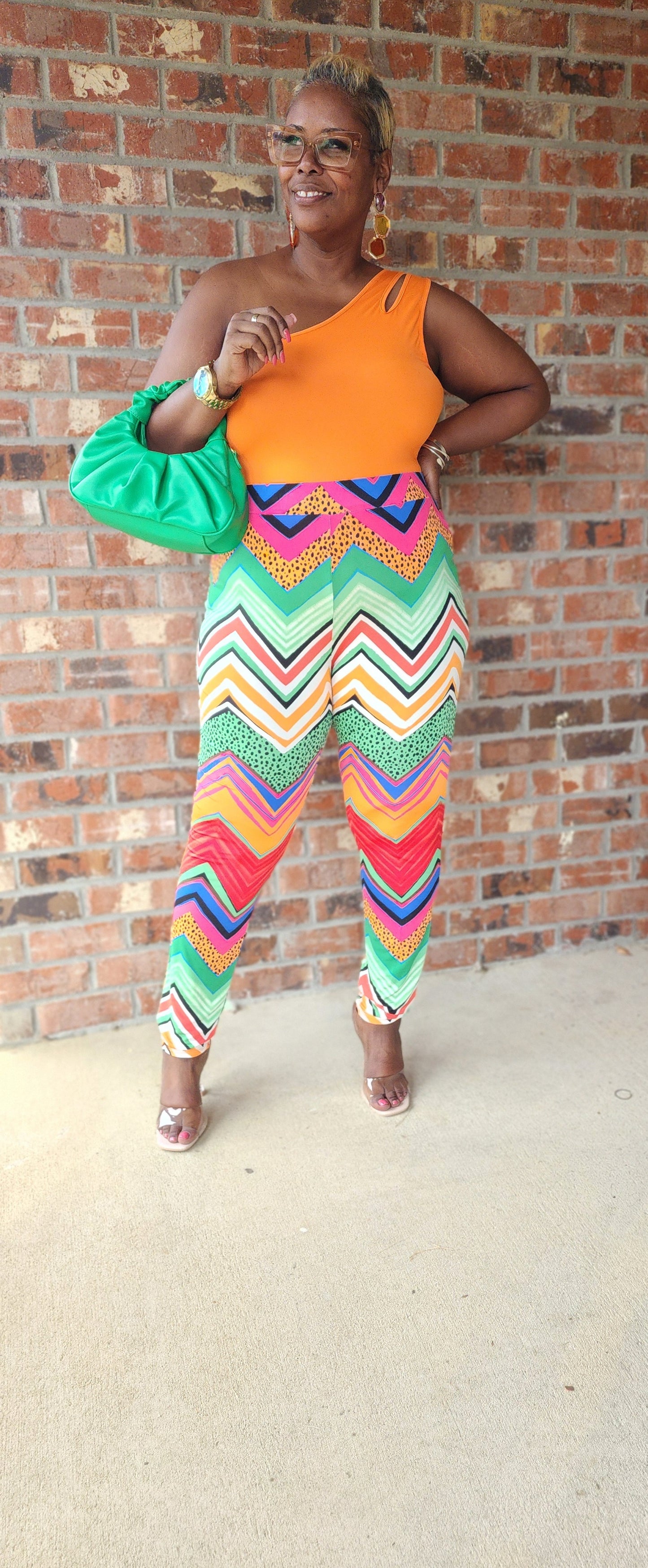 Orange Crush Pant Set