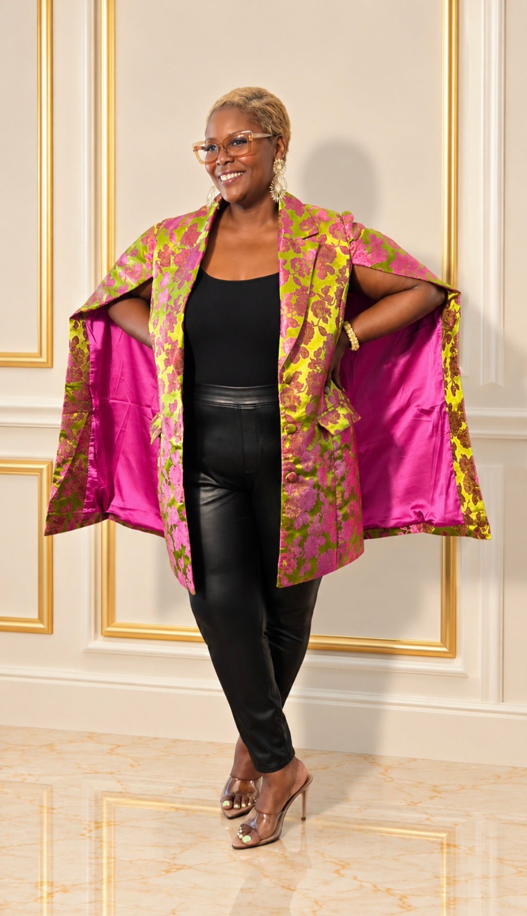 The BE Bold Cape Blazer