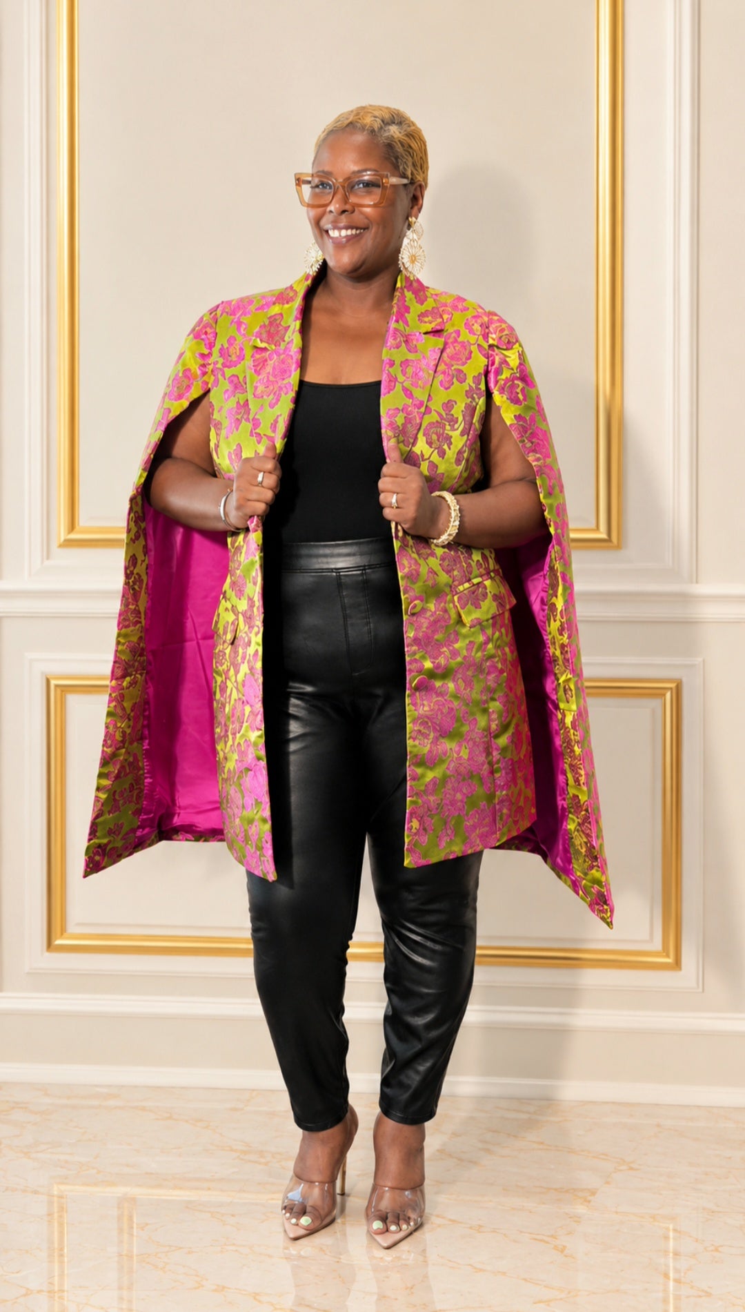 The BE Bold Cape Blazer